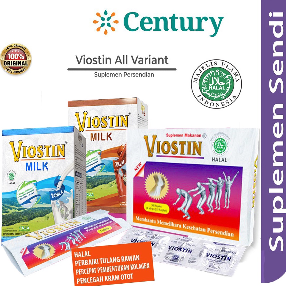 

Pilih Ini Viostin All VariantSusu Vanila CoklatKaplet Strip isi 5 3 Kaplet Box SendiTulang