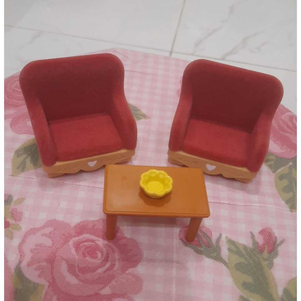 Preloved Sylvanian Living Room Flair edition