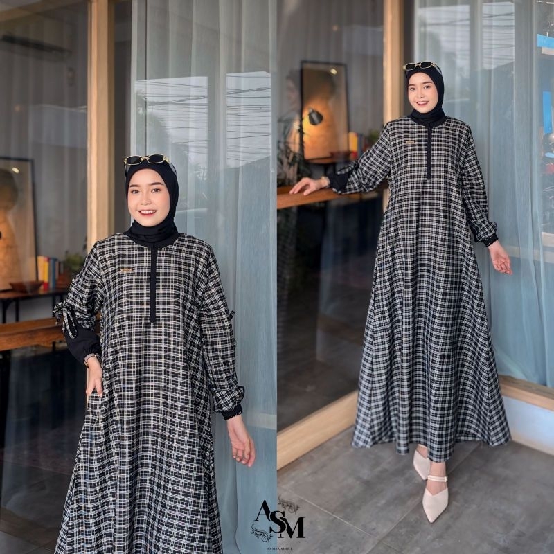 GAMIS ANNISA SYARI BY ASM BAHAN FLANEL