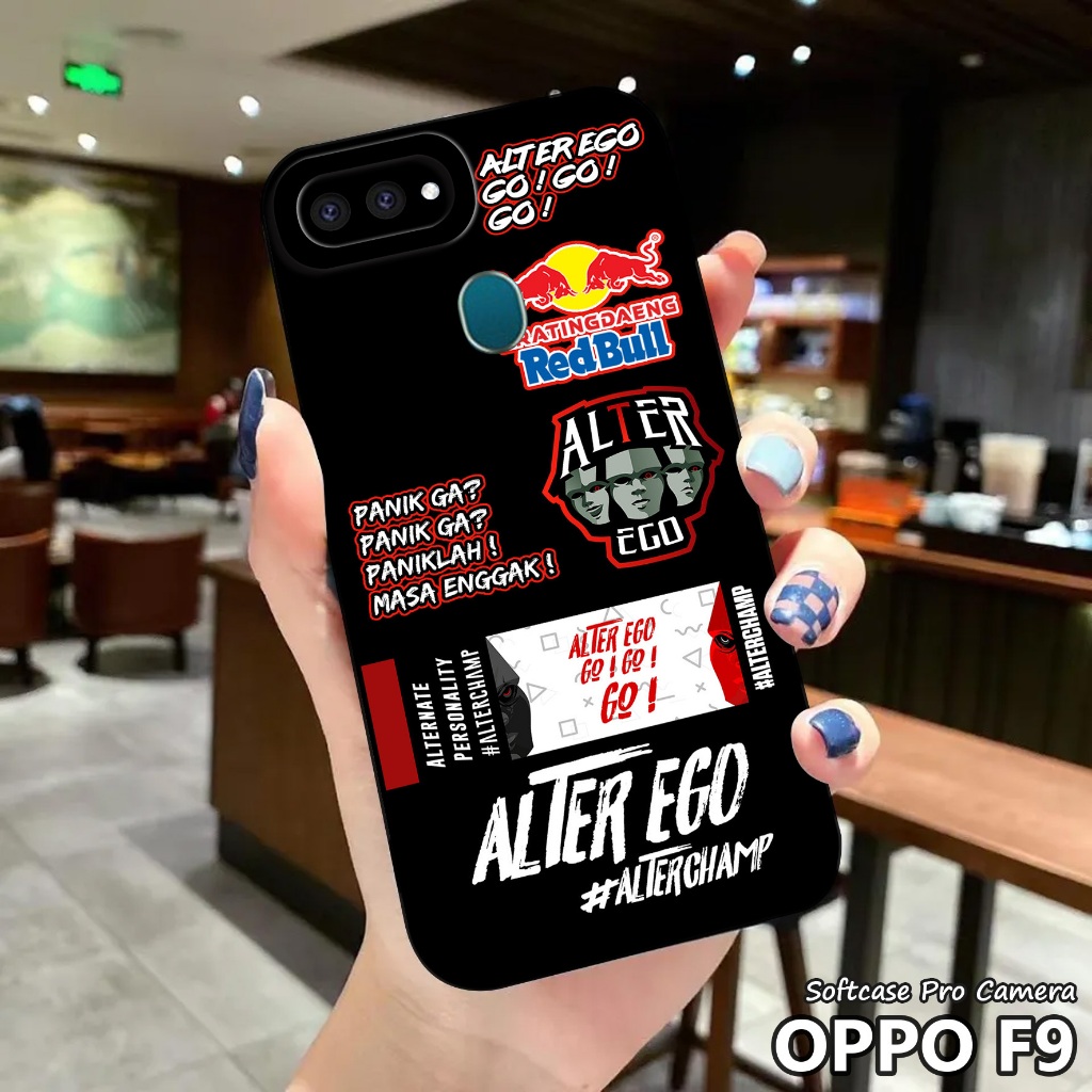 Case Oppo F9 - Casing Hp Oppo F9 ( ESPRT ) Softcase Pro Camera - Kesing - Silikon - Kondom Hp