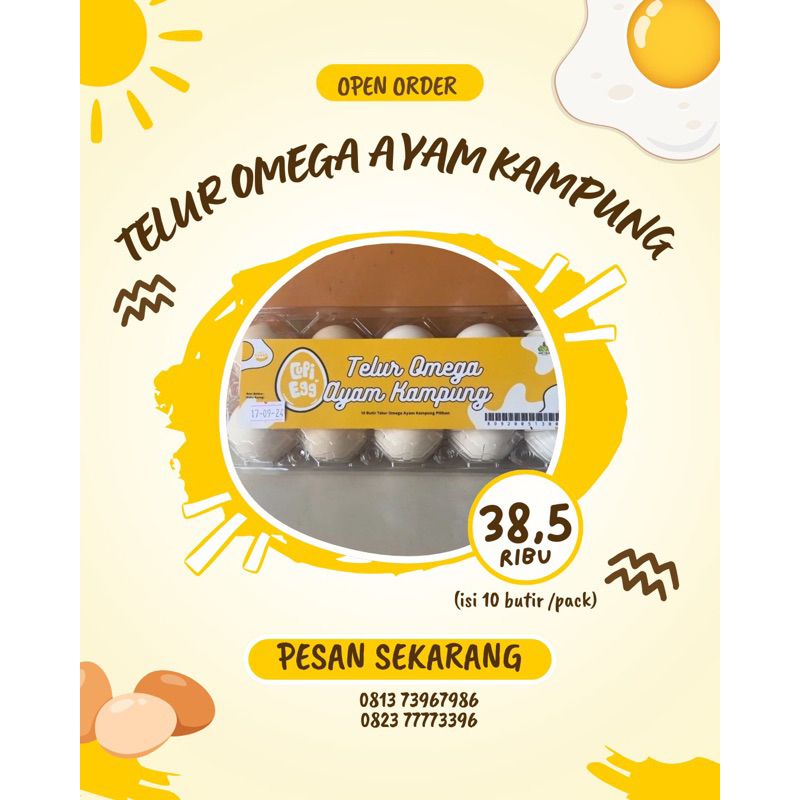 

Telur Ayam Kampung omega