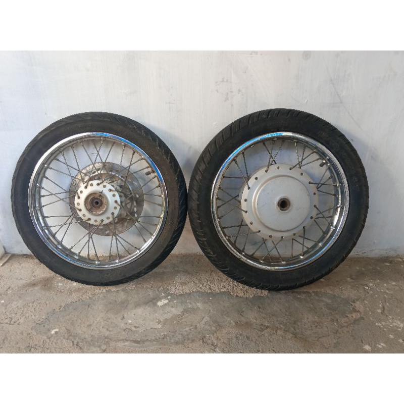 velg  Spin 125 as kecil/gigi 18