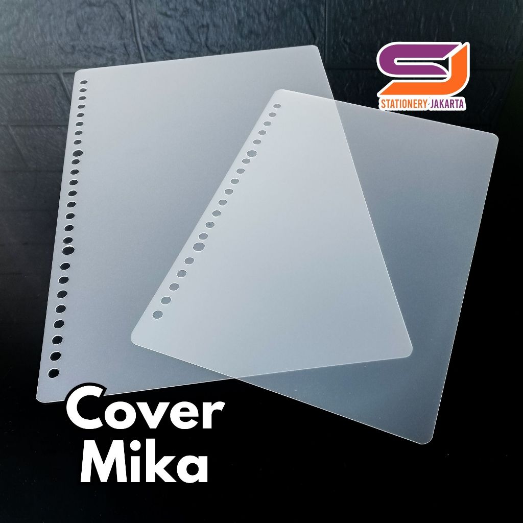 

Cover Sampul Loose Leaf Bahan Mika Tebal Buram Untuk Binder Ukuran A5 B5
