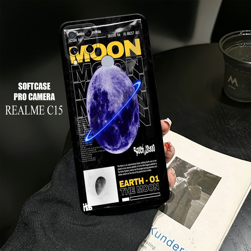 Case REALME C15 Terbaru - Softcase REALME C15 - Softcase Pro Camera - Casing Hp REALME C15 - Kesing 