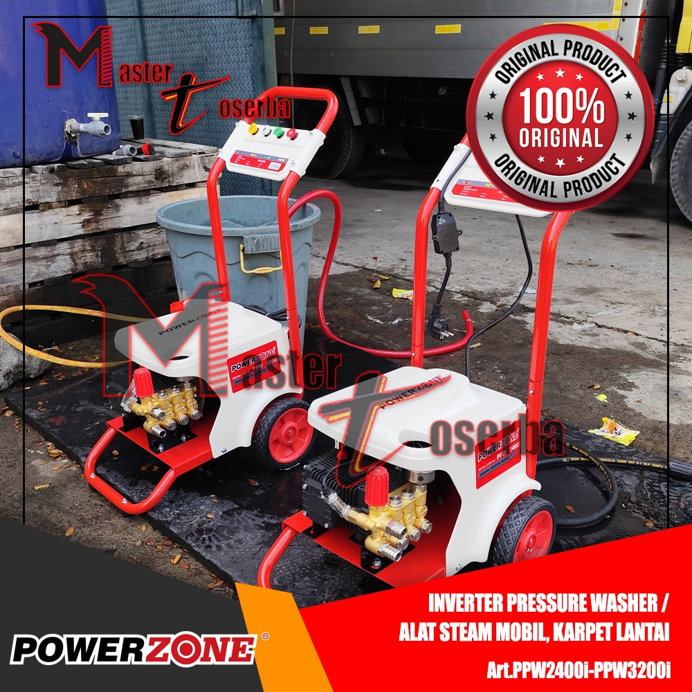 Inverter Pressure Washer Mesin Steam Mobil Karpet lantai tekanan tinggi