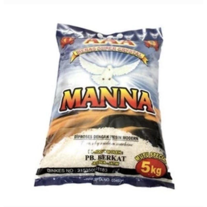 

Beras Manna super premium AAA 5kg