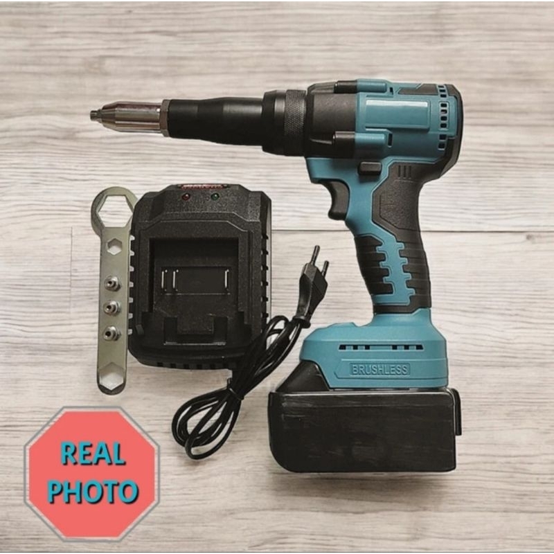 Mesin Bor Rivet Electric Rivet Gun Cordles Alat Bor Rivet Mesin Rivet