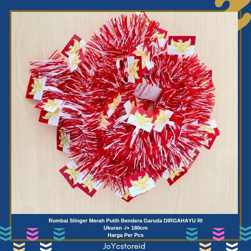 Rumbai Slinger Bendera Garuda | Rumbai Slinger Merah Putih Garuda