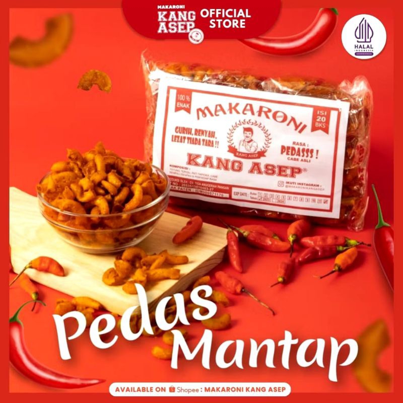 

MAKARONI KANG ASEP PEDAS MANTAP