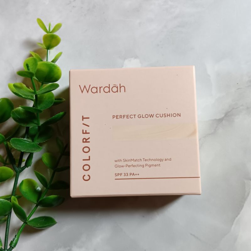 FLASH SALE NEW WARDAH Colorfit Perfect Glow Cushion Shade 22W (Free Preloved Toner OMG)