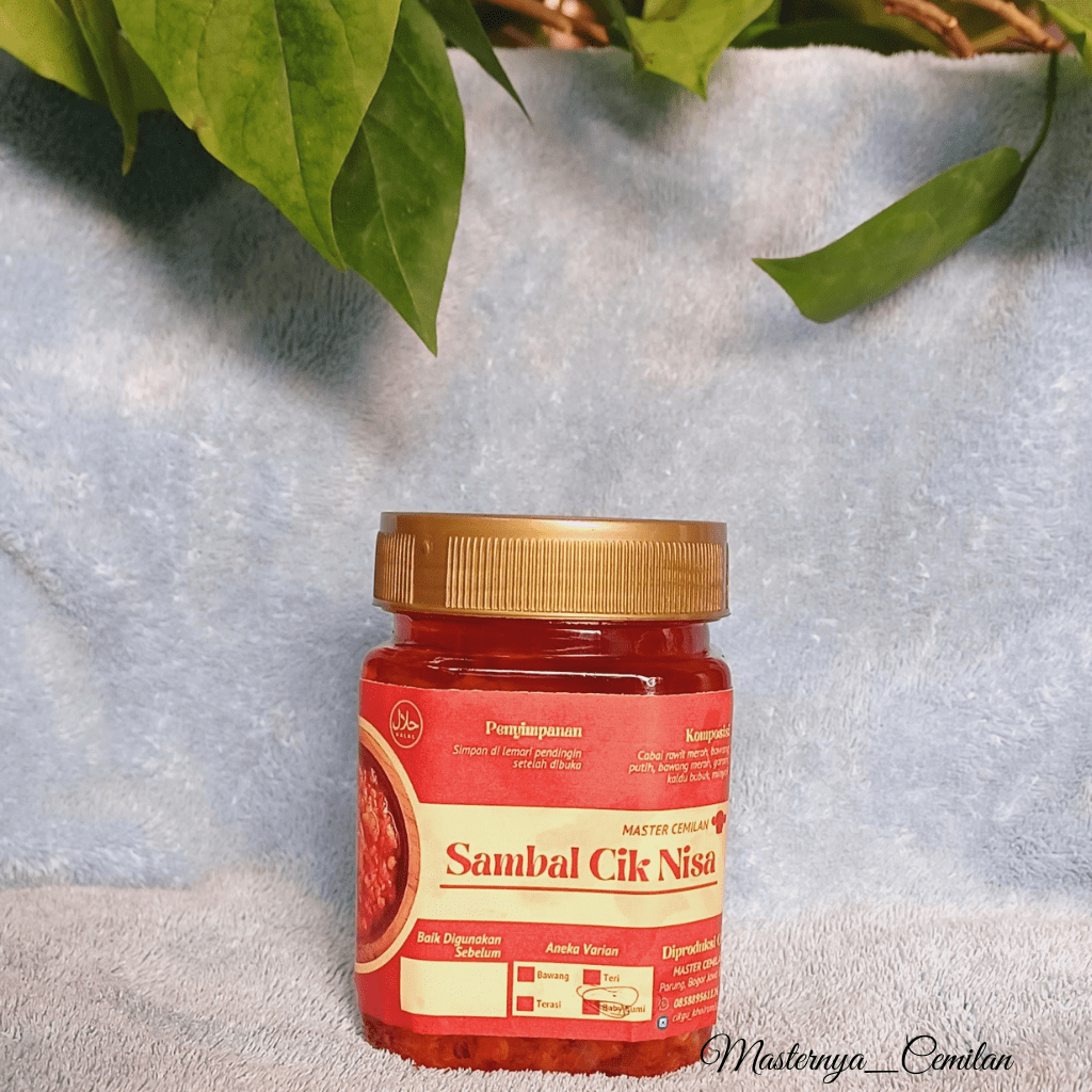 

MC Sambal cik nisa sambal cumi sambel cumi aneka sambel aneka sambal 200gr