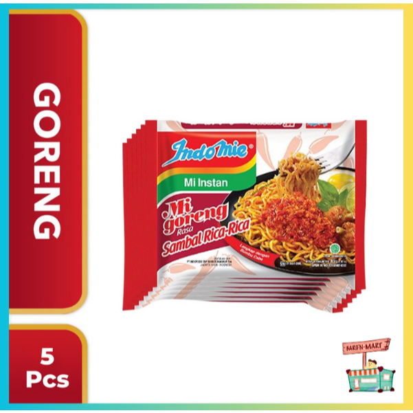 

5 Pcs - Indomie Goreng Sambal Rica-rica