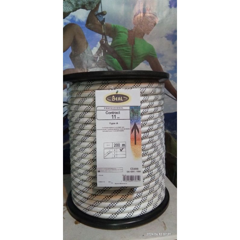 JUAL TALI KARMANTEL STATIS 11MM / JUAL TALI KARMANTEL / TALI PANJAT TEBING / JUAL TALI KARMANTEL  11