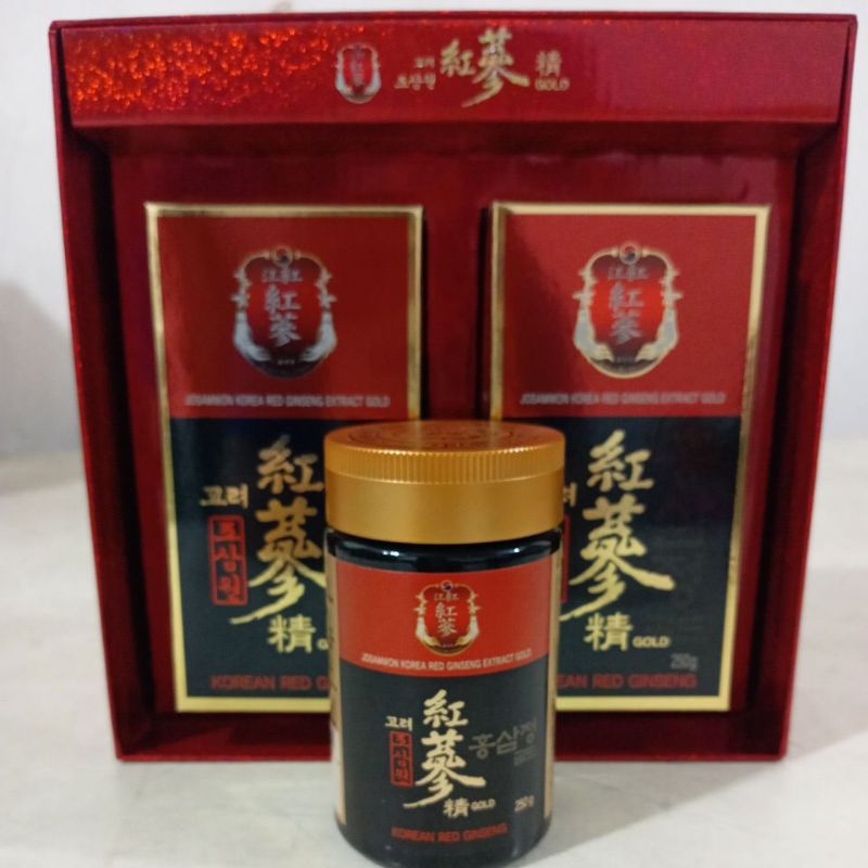 

JOSAMWON GINGSENG MERAH KOREA EXTRACT GOLD 250 GR