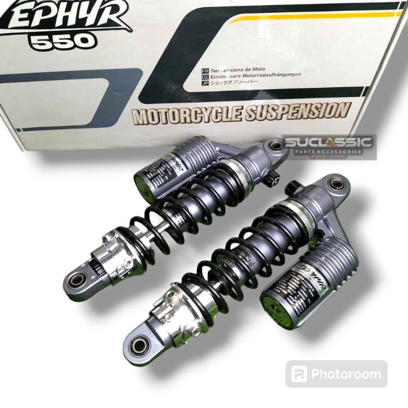 Shocbreaker zephyr 550 double klik 320mm shock granat double klik