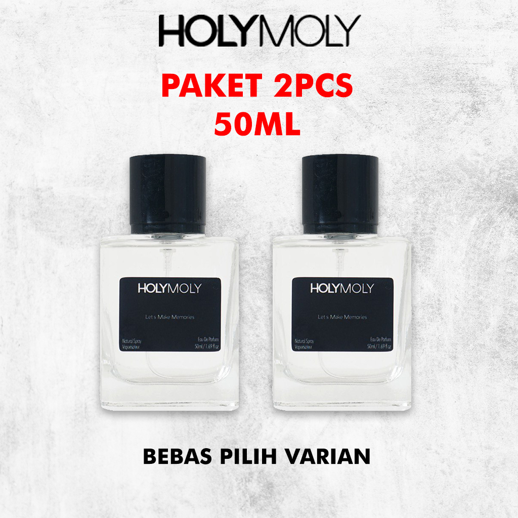 Holymoly Parfum Paket Hemat 2 PCS 50 ML