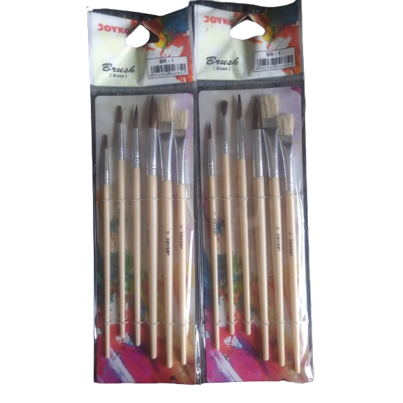 

Joyko Kuas Lukis Set BR-5 | Brush Set Joyko | MESADS