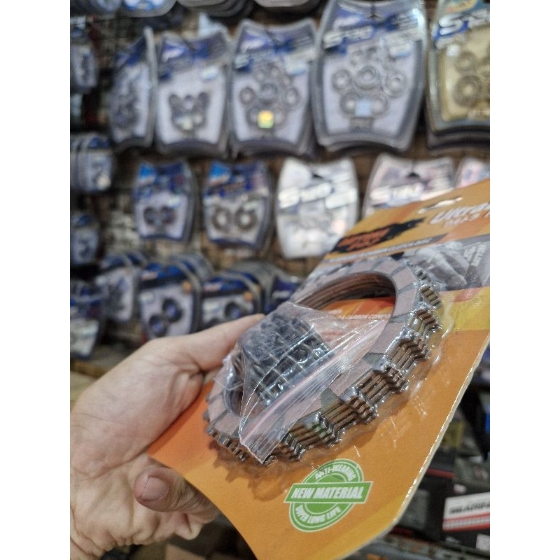 Kampas per kopling daytona daitona CB 150 R new CB150R new face lift set kampas 5 lembar per 4 biji 