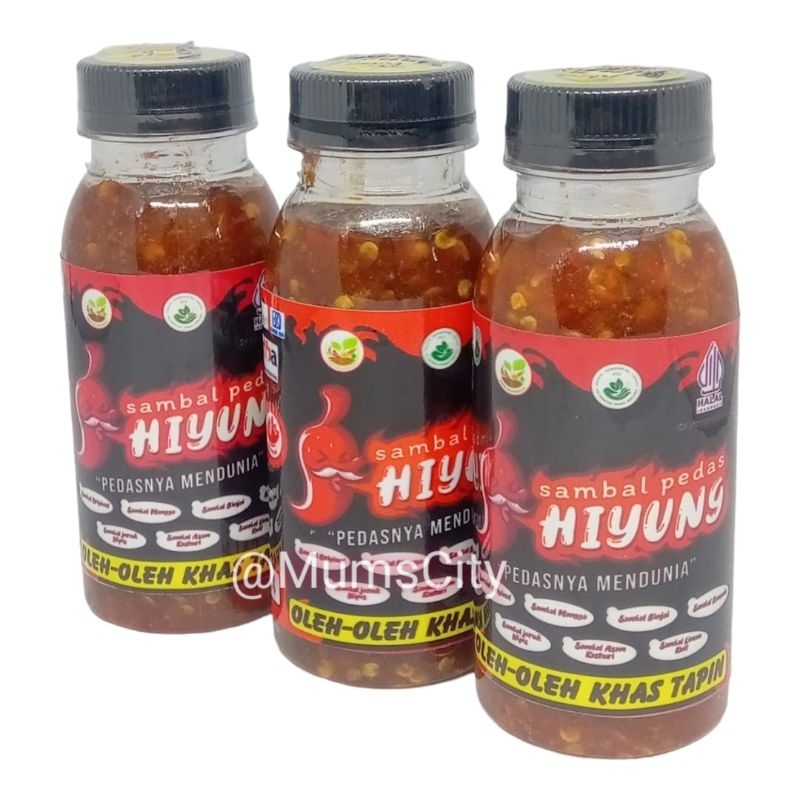 

Sambel Pedas Merk Hiyung - Khas Tapin Kalimantan Selatan