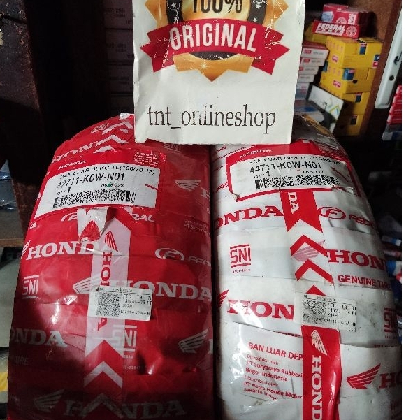 BAN LUAR 110/80-14 130/70-13  DEPAN BELAKANG PCX 160 ADV 150 HONDA FEDERAL AHM