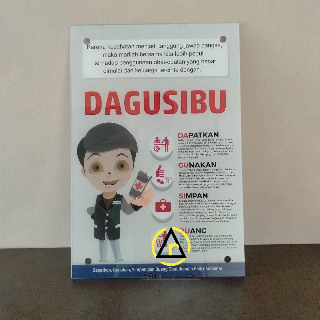 

Akrilik Dagusibu - Akrilik Farmasi - Apotek - Obat