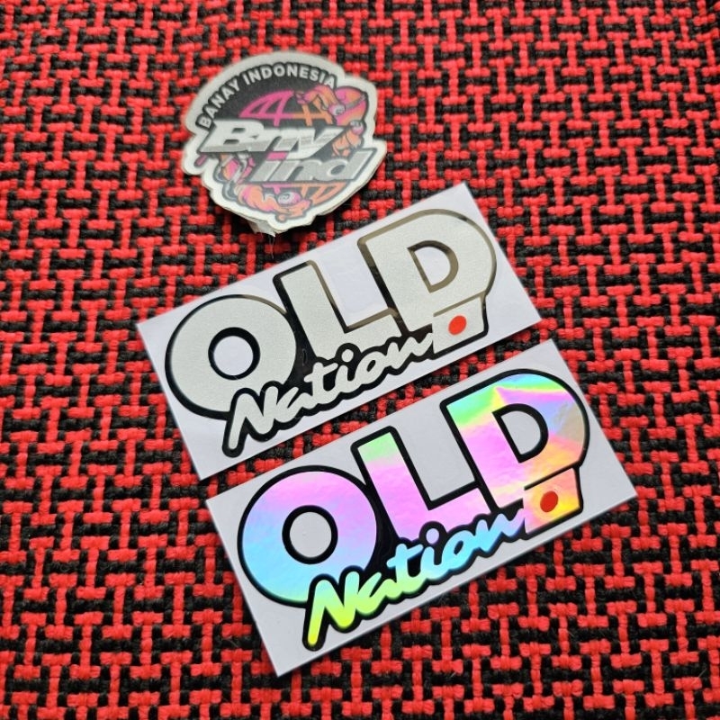 

Sticker Stiker Old Nation Cutting