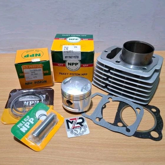 BLOK SEHER GLPRO//BORING SET HONDA GL PRO KG2 144 CM//STANDAR 61 MM PEN 15 MM//GLPRO CDI/PLATINA SER