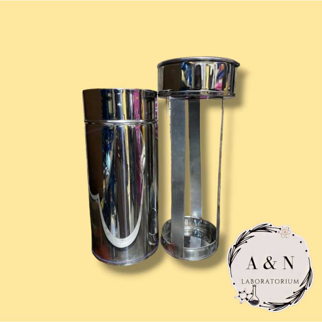 Petridish Sterilisation Cylineder Tabung Sterilisasi Cawan Petri 150mm