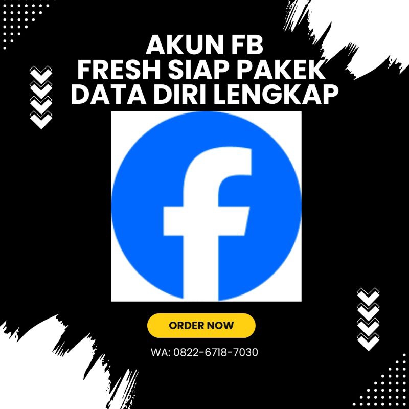 Akun Facebook fresh premium