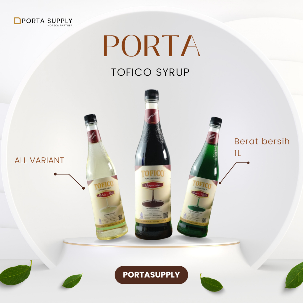 

Tofico syrup all variant 1L