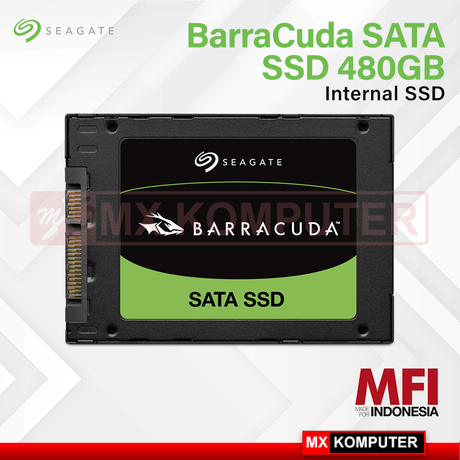 SSD Seagate BarraCuda SSD Internal 480GB SATA III