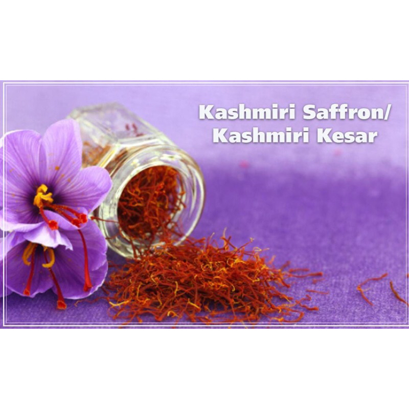 

Kashmir safrron original 1 gram