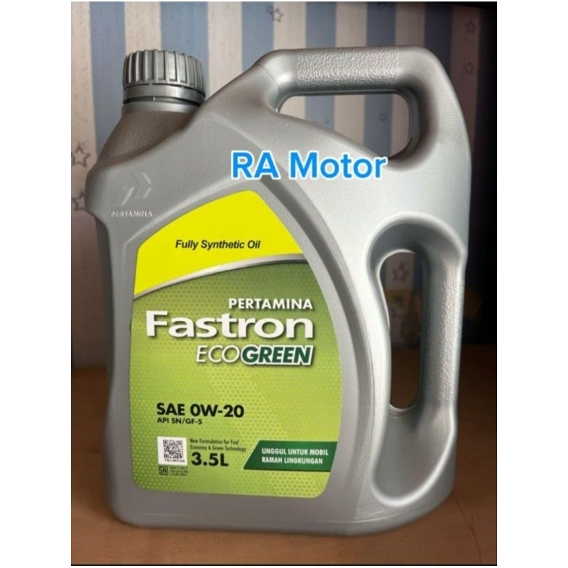 Oli Fastron Eco Green Sae 0w - 20 Oli Pertamina