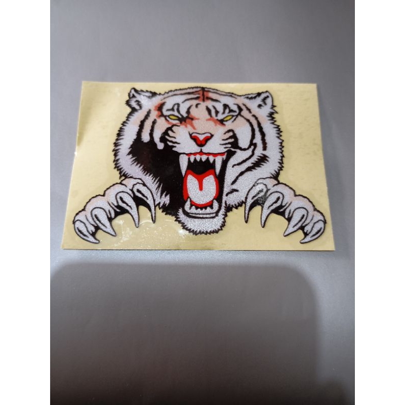 

stiker gambar kepala harimau kuku