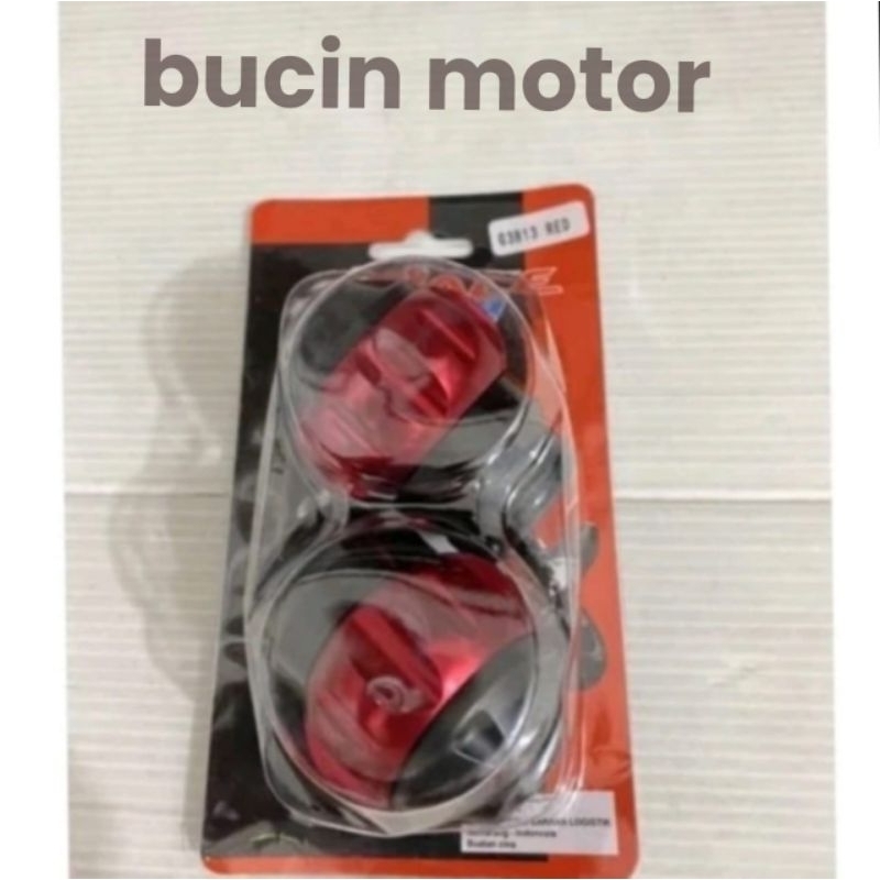 Jalu As Roda CNC/ Tutup As Roda 2 Tone CNC Model Kerucut Depan Belakang Universal