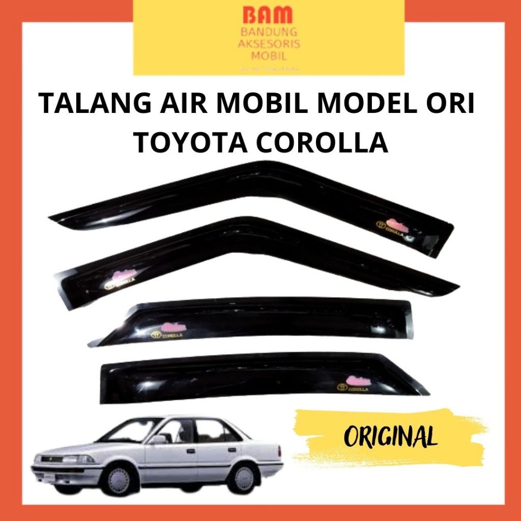 Talang Air Mobil Model Ori Toyota Corolla 1976