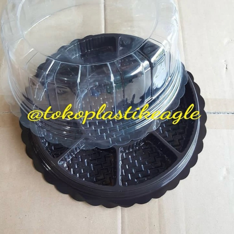 [isi 10pcs] Mika Tumpeng Mini Bulat Sekat 7 Nasi Tengah