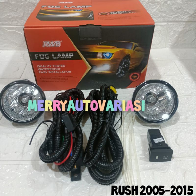 Lampu kabut Foglamp Rush Terios 2005-2015