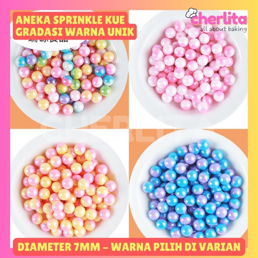 

Sugar Sprinkle Dekorasi Topping Hiasan Kue Sprinkles Springkel Trimit