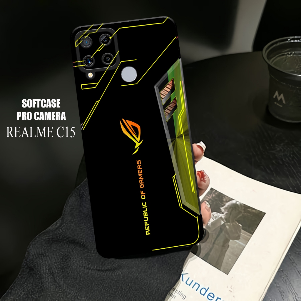 Case REALME C15  - REALME C15  Terbaru - Softcase REALME C15 - Softcase Pro Camera - Casing Hp REALM