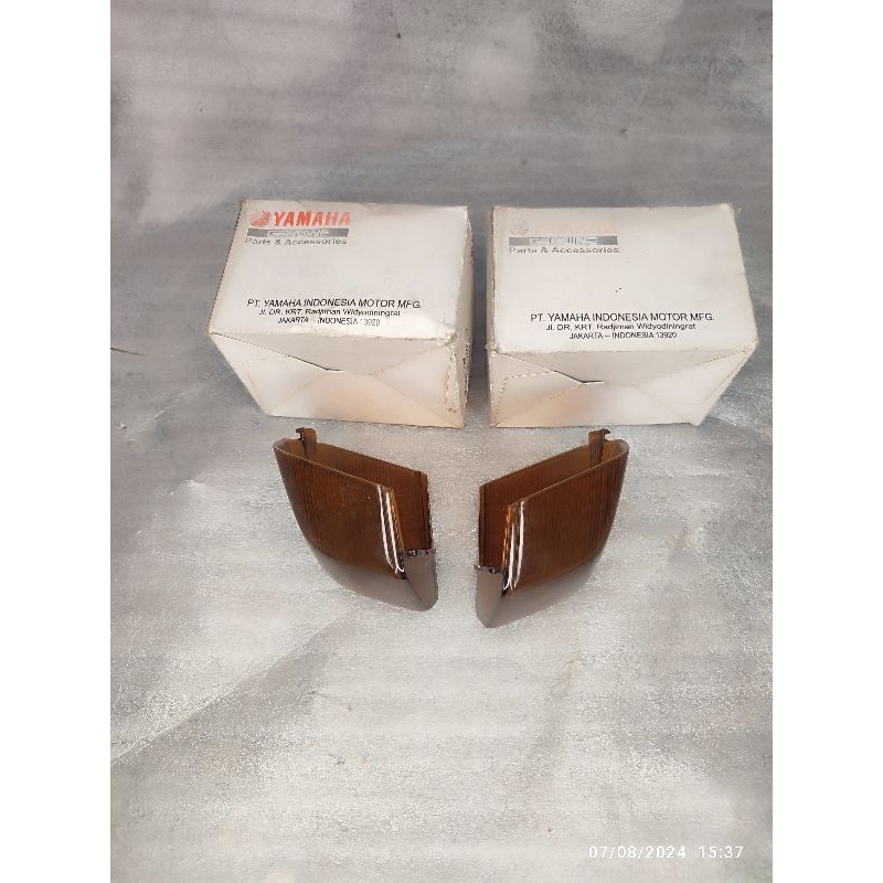 mika kaca lampu sen sein titing belakang alfa champ original