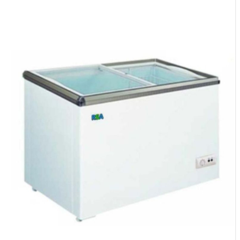 RSA XS320 Freezer Box Tutup Kaca Kapasitas 288 Liter #2407