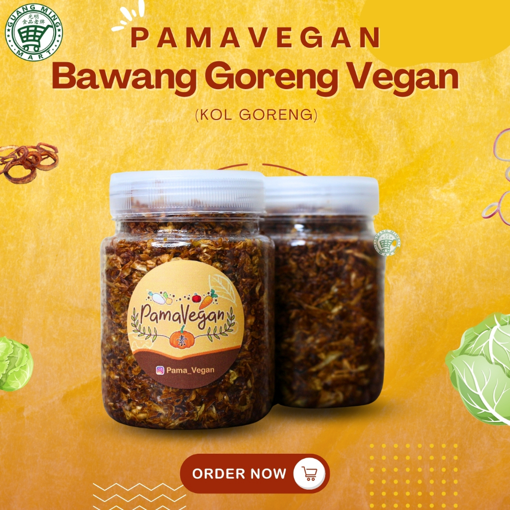 

Pamavegan Bawang Goreng Vegan (Kol Goreng)