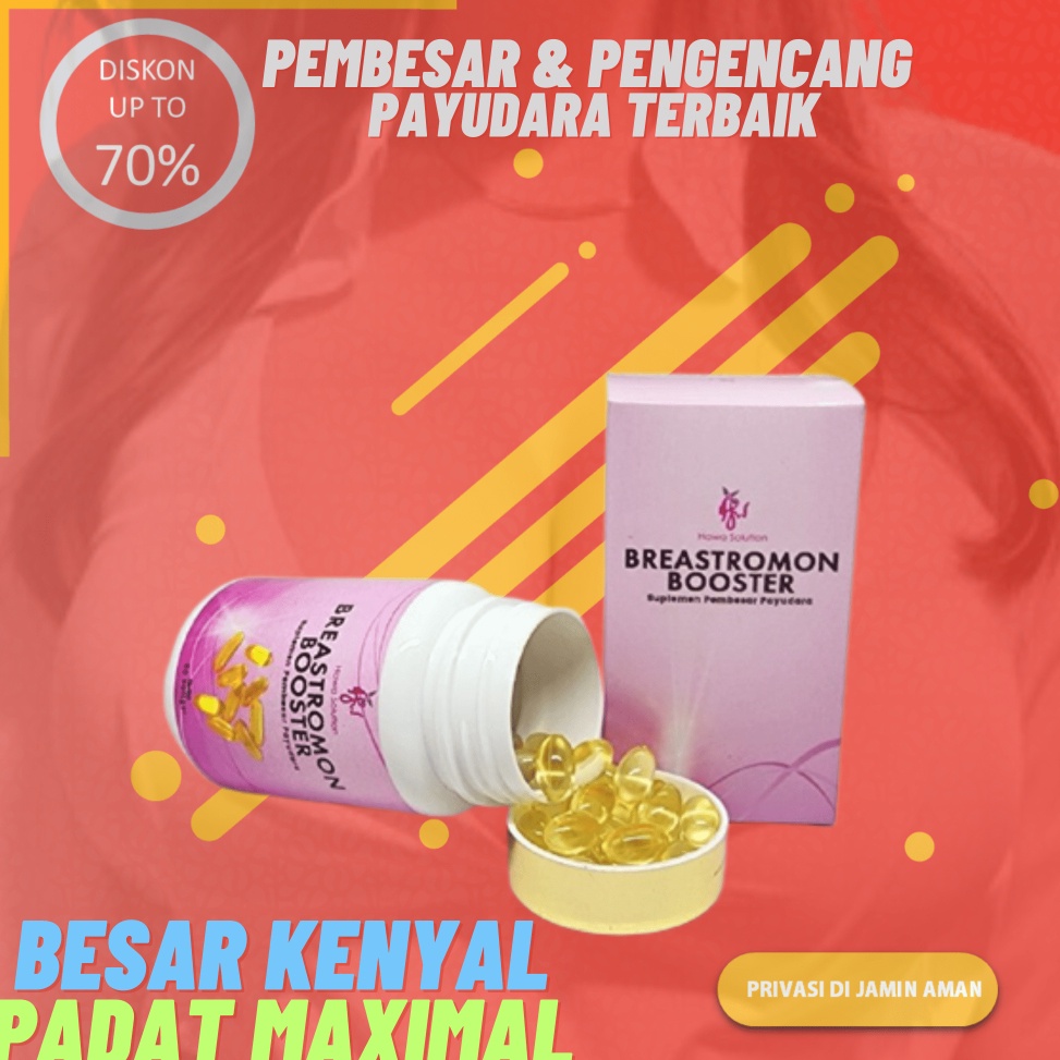 Hormon Estrogen Breastromon Suplemen Pengencang Pembesar Payudara Alami g O1N4