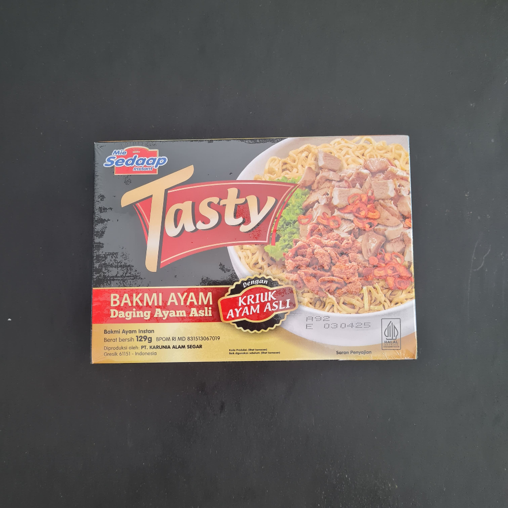 

MIE SEDAP TASTY BAKMI AYAM 124
