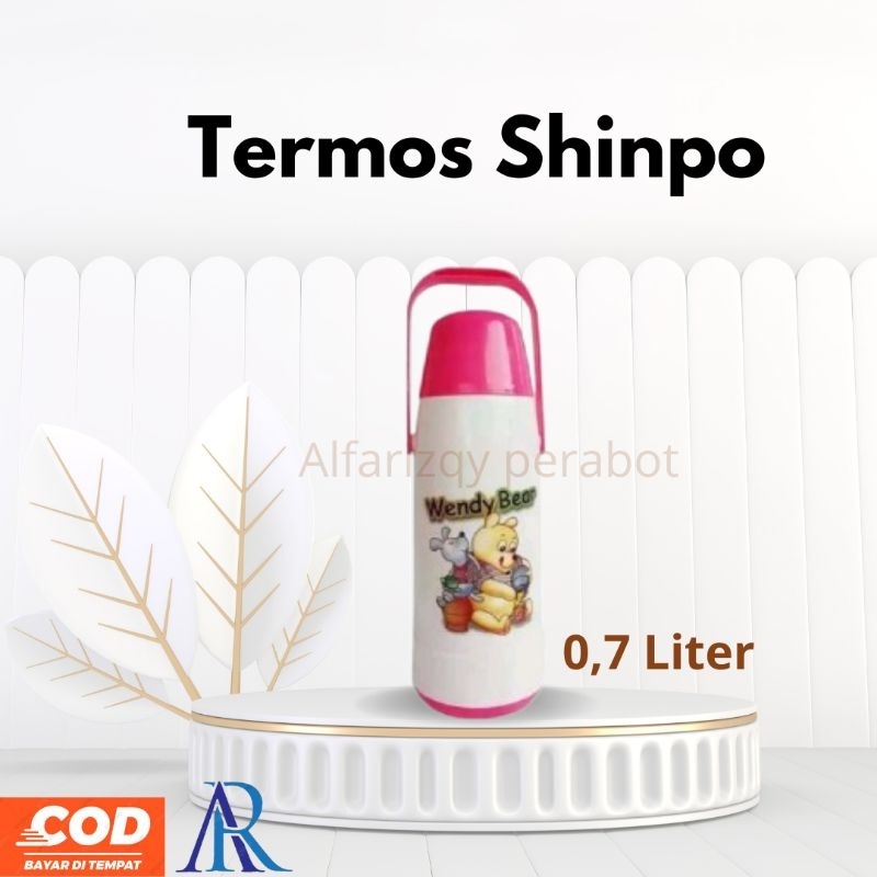 Termos Air Panas Mini 0,7 L Murah/ Termos Air Panas 700 ML Merek Shinpo