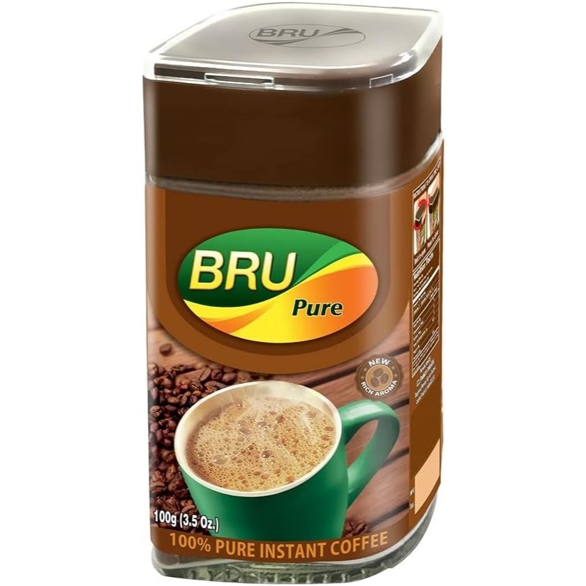 

BRU PURE INSTANT COFFEE 100G