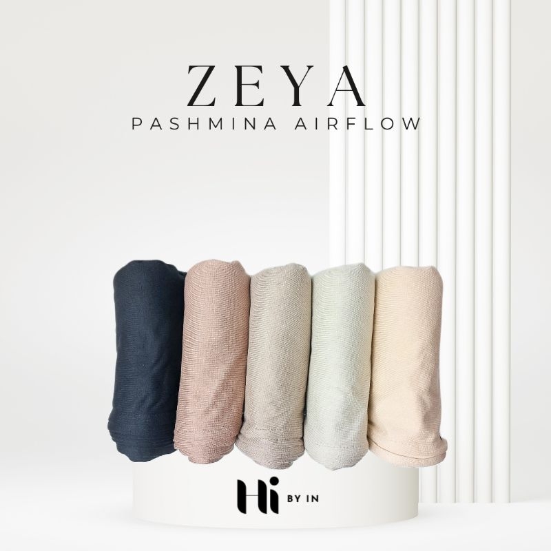 [Hi by In] Zeya - Hijab Pashmina Airflow