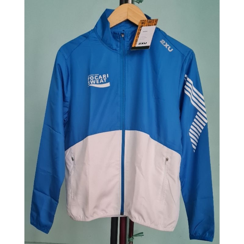 ORIGINAL 2XU - JAKET FINISHER POCARI SWEAT RUN INDONESIA 2024 / RUNNING JAKET