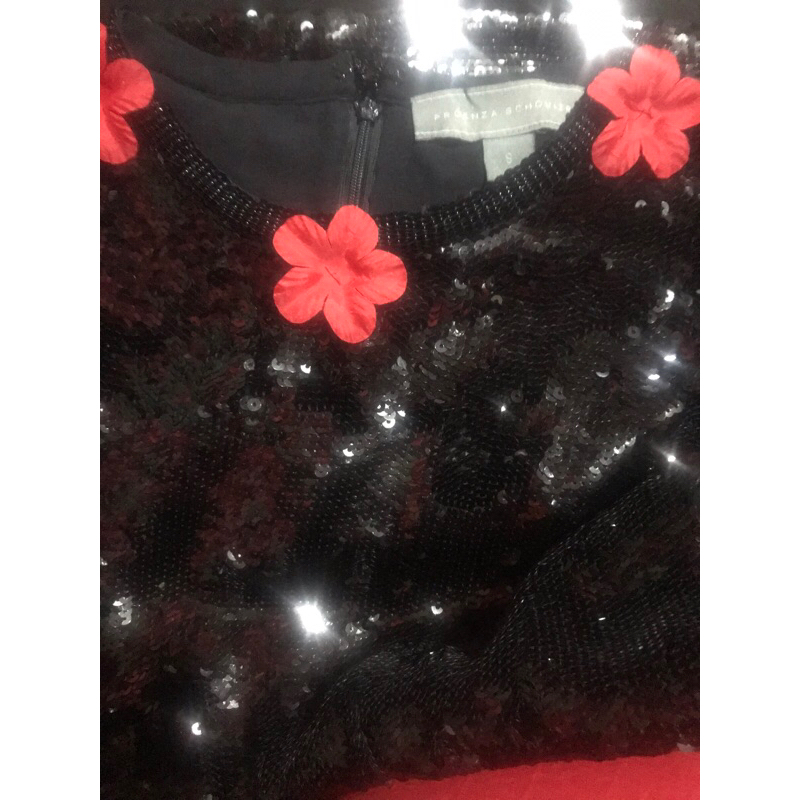 proenza schouler new York sequin bunga